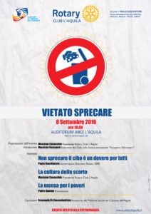 VIETATO SPRECARE